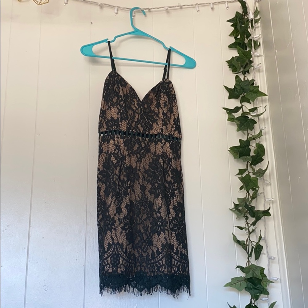 Lace Green Dress